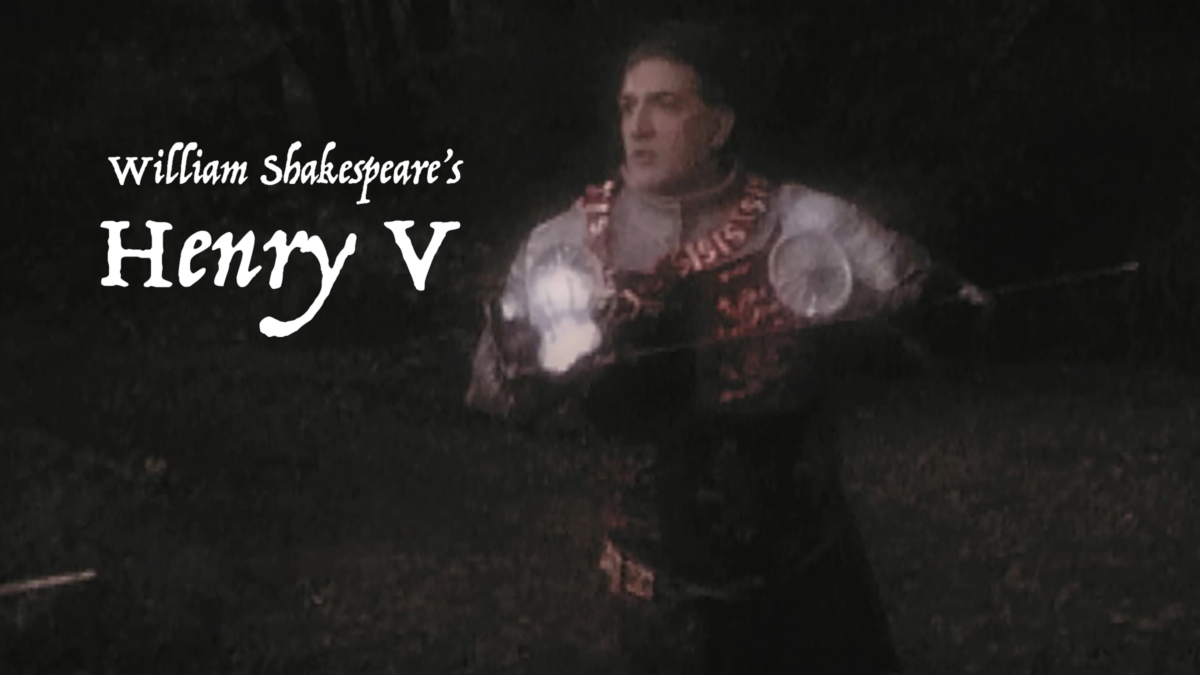William Shakespeare's Henry V poster